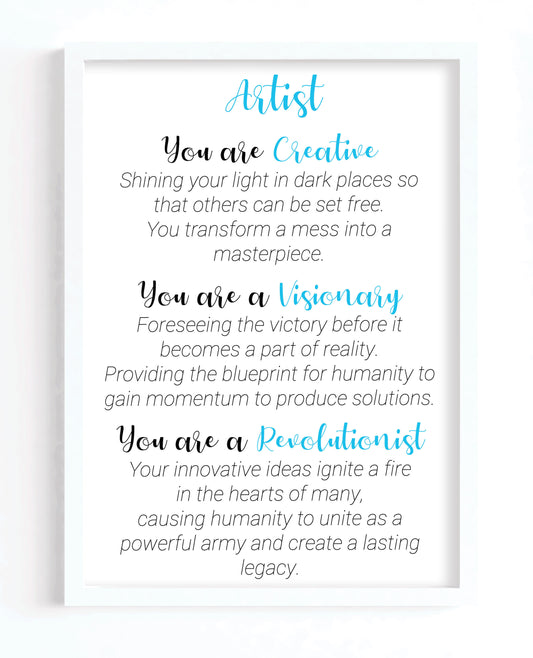 Artist Poem