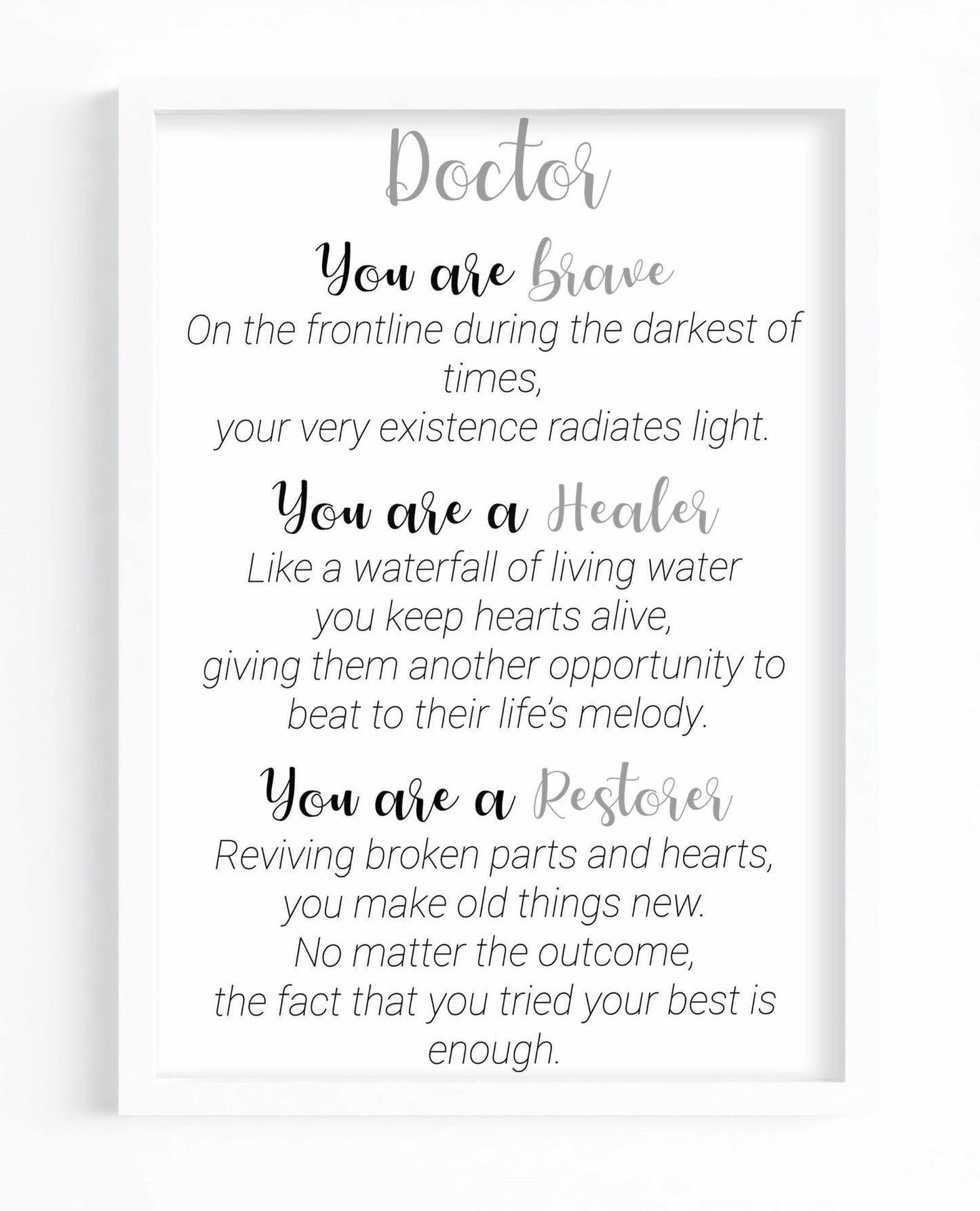 Doctor Poem