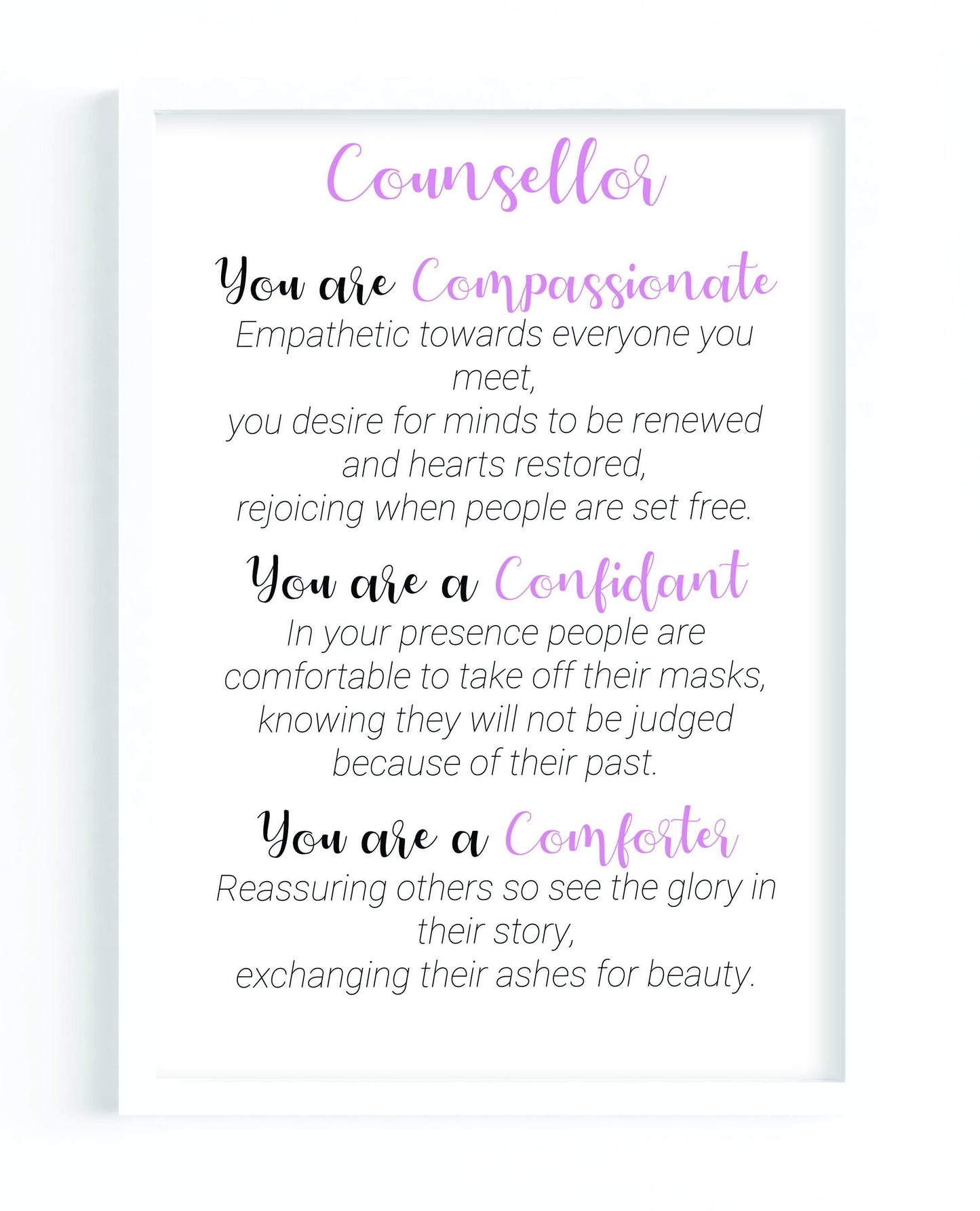 Counsellor Poem