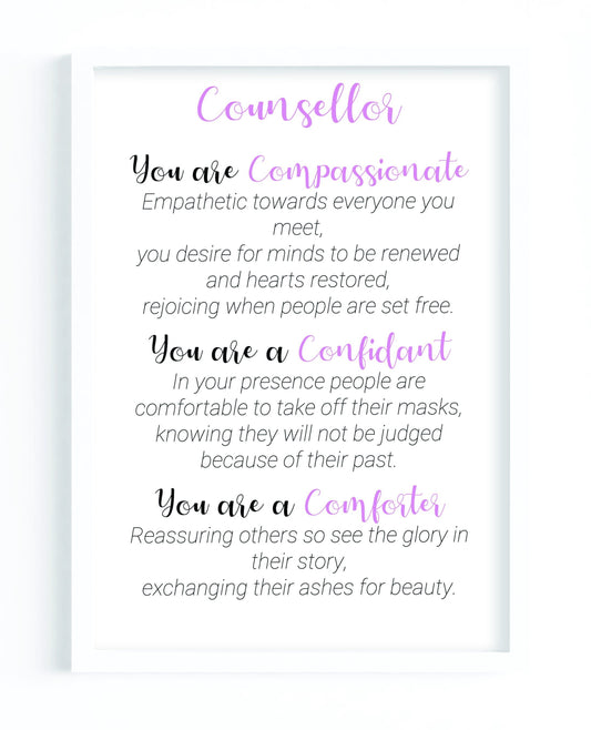 Counsellor Poem