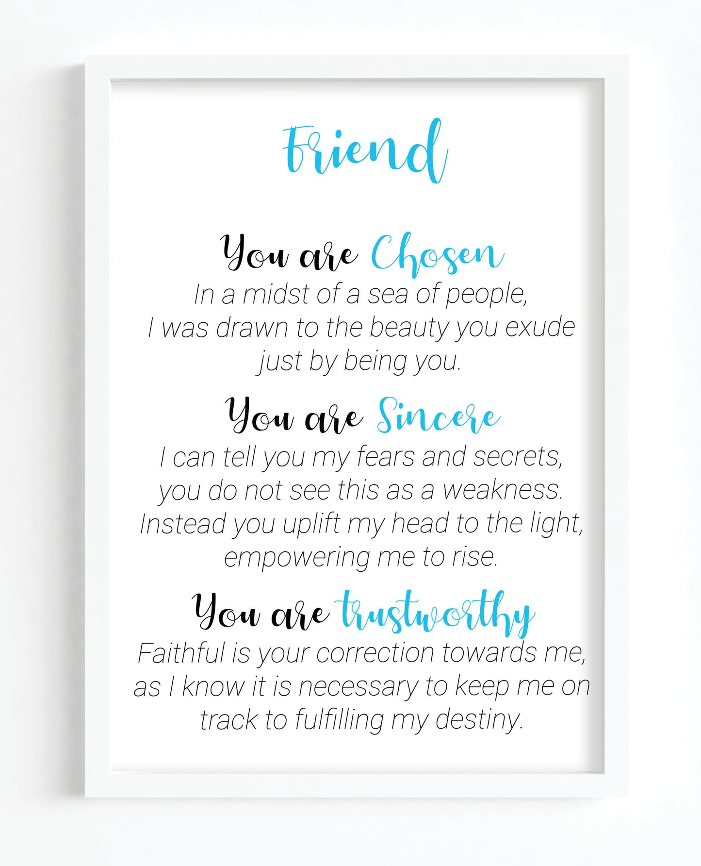 Friend Poem