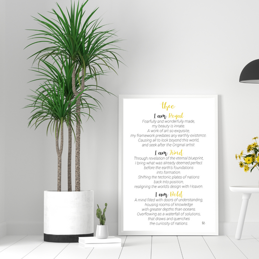 Personalised Poem
