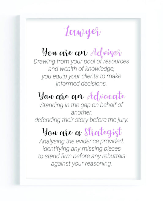 Lawyer Poem