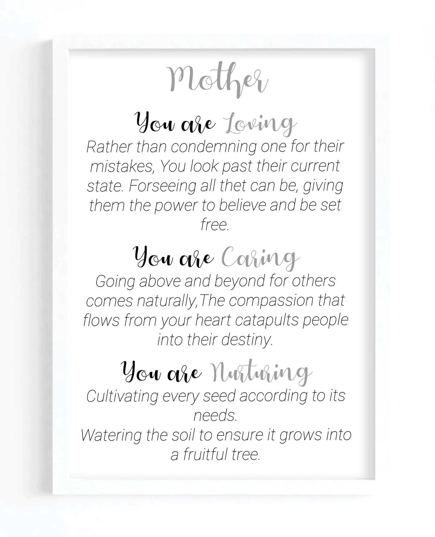 Mother Poem