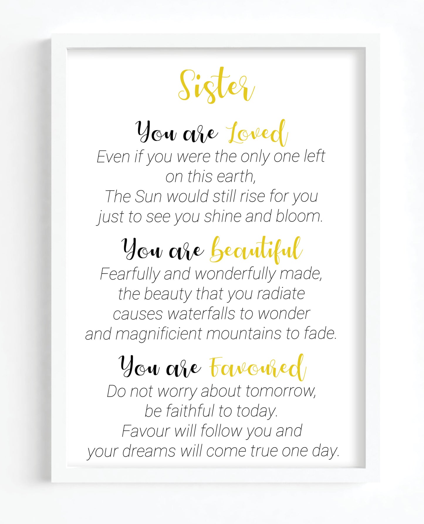 Sister Poem