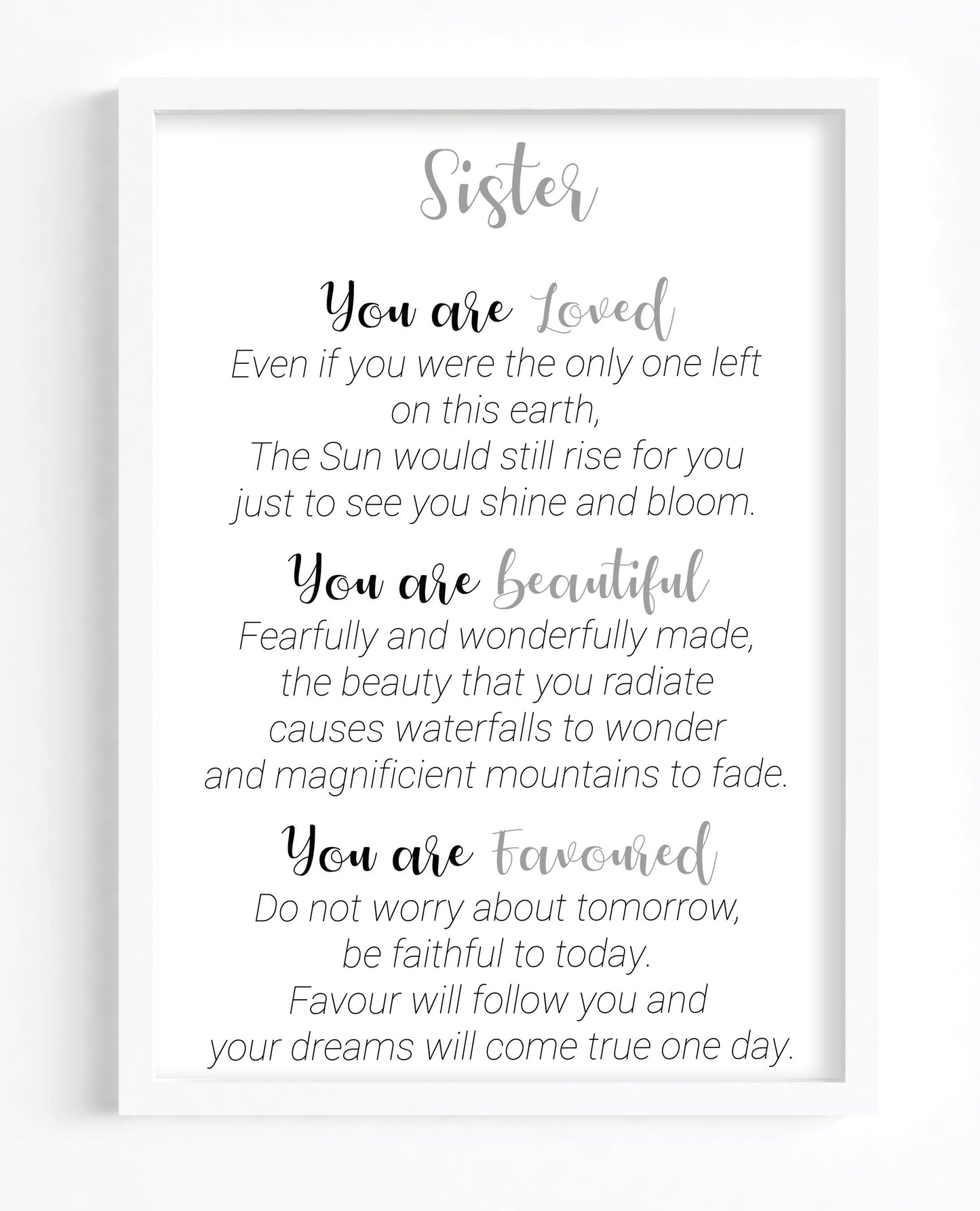 Sister Poem