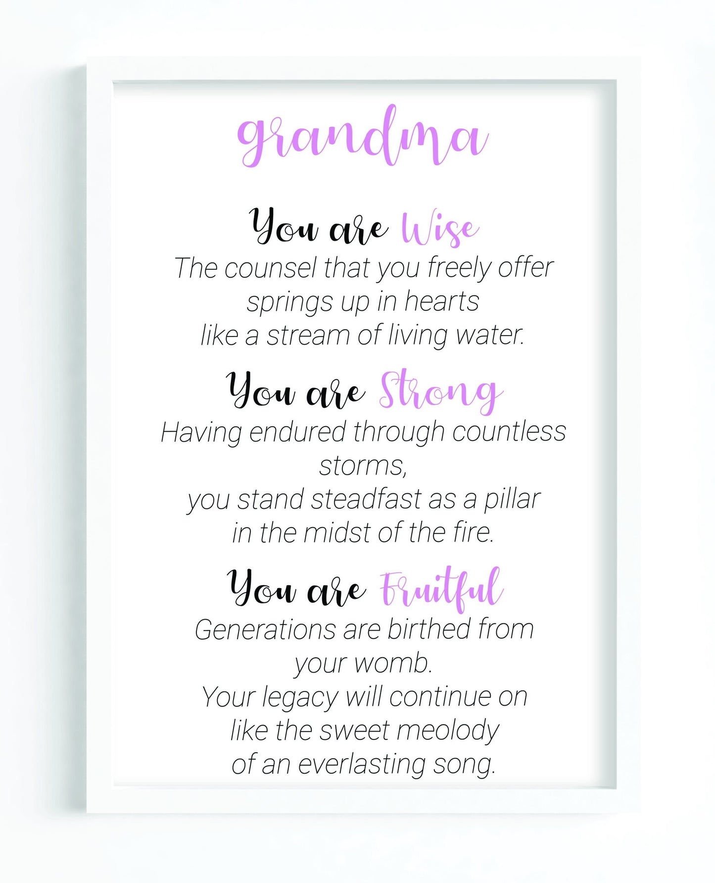grandma day poems