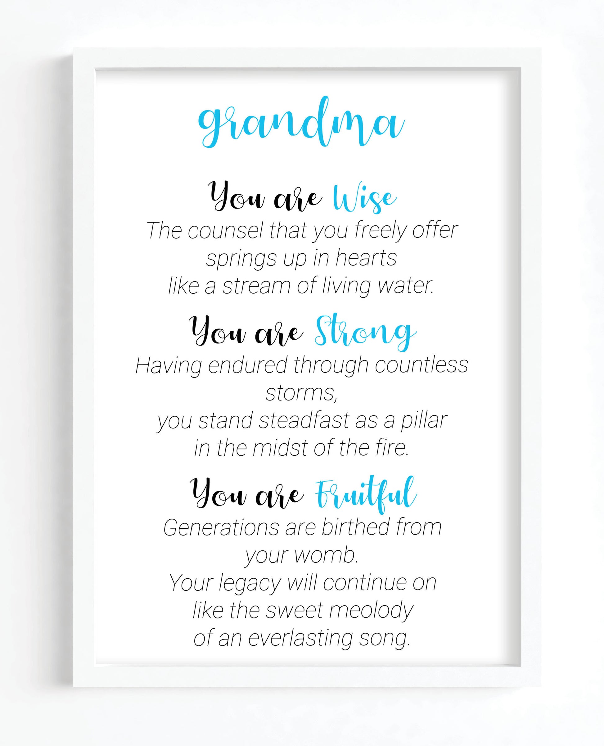 grandma day poems